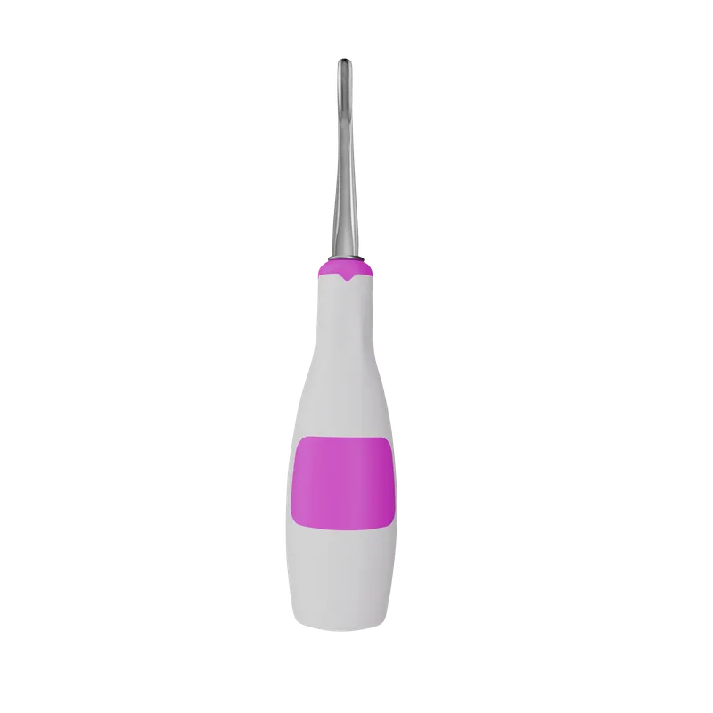 Bein Straight Luxating Elevator - 5mm, Light Purple Silicone Handle - Equate Instruments