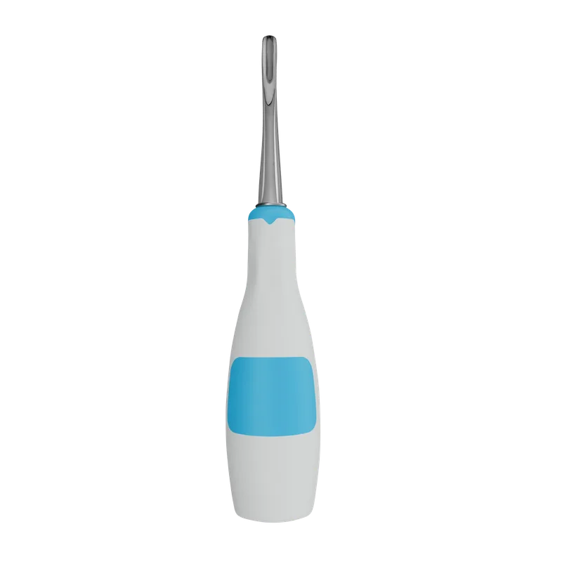 Straight Luxating Elevator 5 mm Silicone Handle Light Blue - Equate Instruments