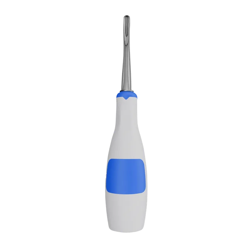 Curved Luxating Elevator - 4.5 mm, Blue Silicone Handle - Equate Instruments