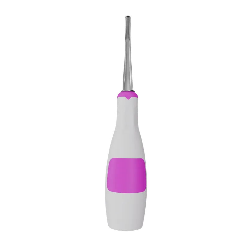 Bein Elevator 4.5 mm Straight - Silicone Handle Light Purple - Equate Instruments