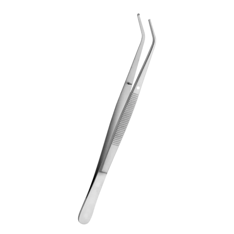 Perry Non-Magnetic Dental Tweezers 13 cm - Bent Tips - Equate Instruments