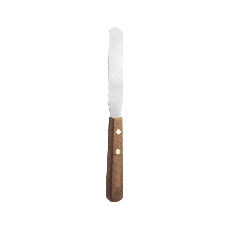 Laboratory Plaster Knife 20.5 cm - Colourful Wooden Handle - Equate Instruments
