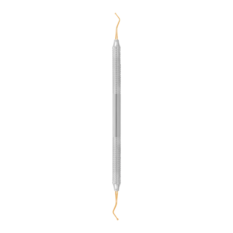 Burnisher 2.0/2.5 mm Titanium Plasma-Gold - Solid Handle - Equate Instruments
