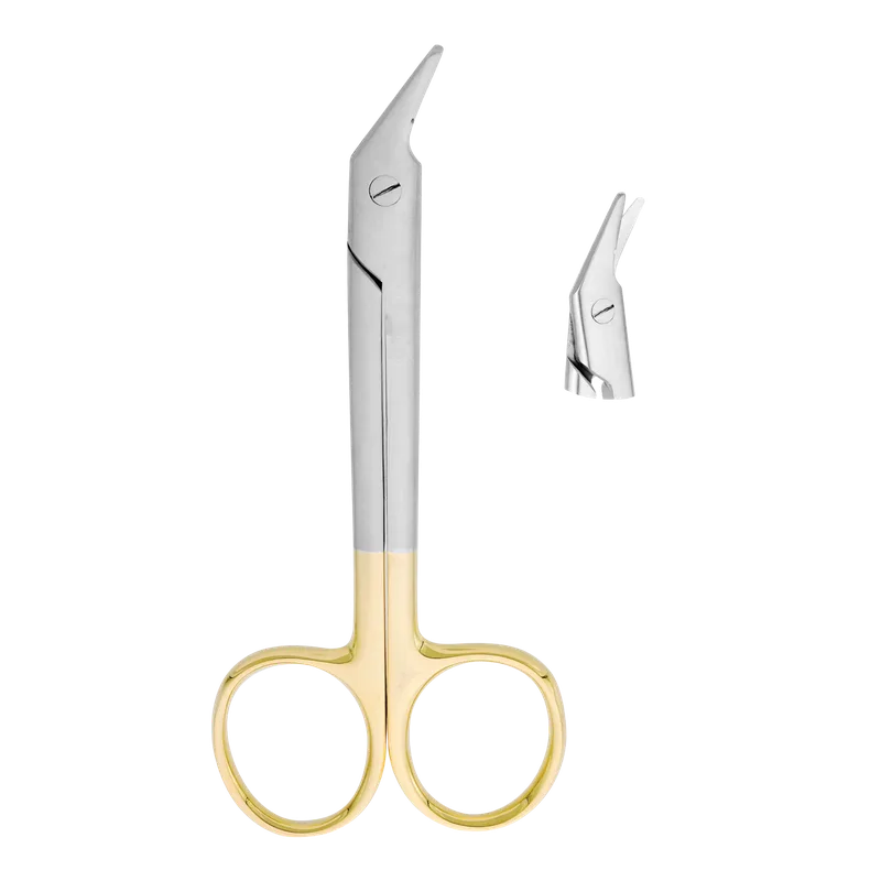 Bee Bee TC Angled Scissors 16cm Gold - Equate Instruments
