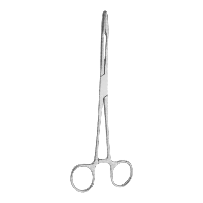 Gross-Maier Dressing Forceps Curved 20 cm - Eyed Tips - Equate Instruments