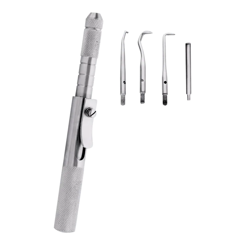 Crown Remover Kit with Slide Hammer and 3 Interchangeable Tips - Equate Instruments