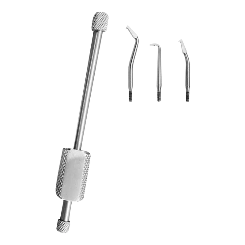 Manual Slide-Weight Crown Remover Kit with 3 Tips - Equate Instruments