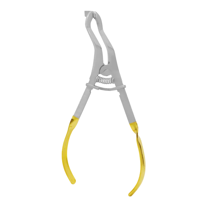 Rubber Dam Clamp Forceps, Serrated, Color-Coded Handles - Equate Instruments