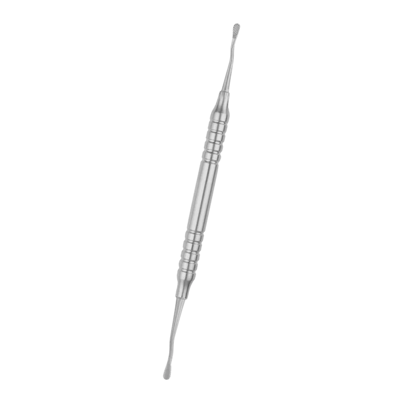 Bone File Fig.12 Rasp Hollow Handle 10mm - Equate Instruments (image 1)