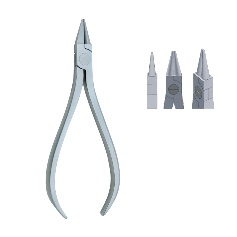 Wire Bending and Loop Forming Pliers - 0.51 mm (.020 in) Wire - Equate Instruments