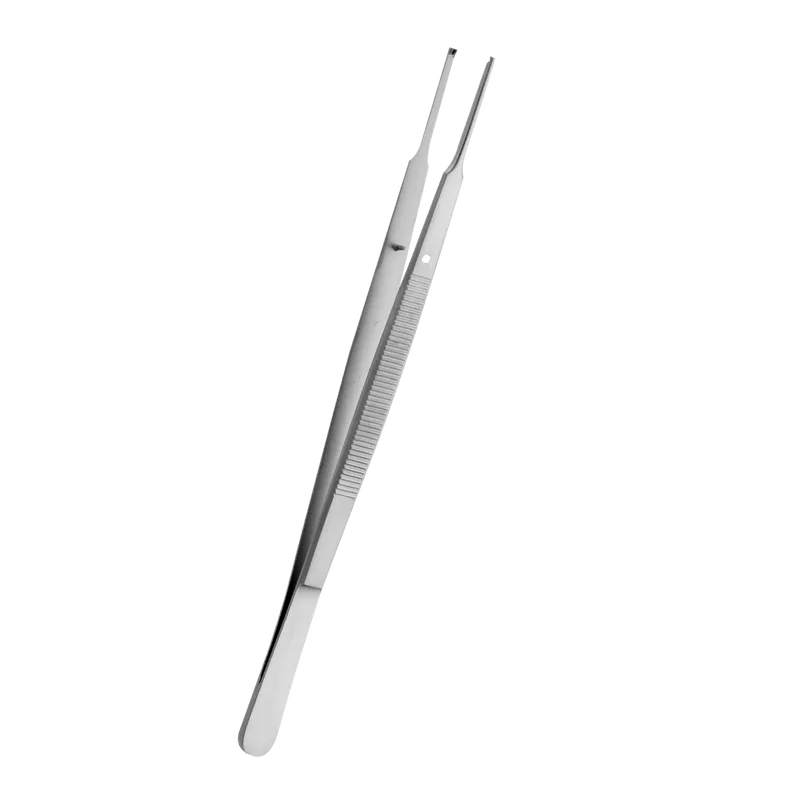 Gerald Tissue Forceps Straight 1x2 Teeth 18 cm - Equate Instruments