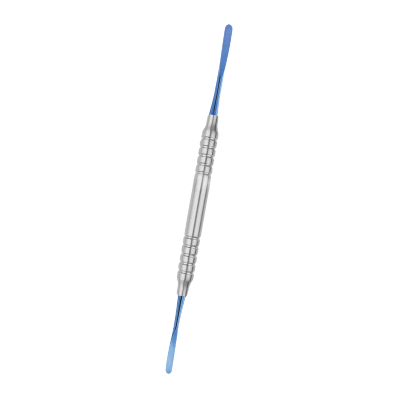 Goldman Fox 14 Periosteal Elevator 3mm/3mm 18.5cm Hollow Handle Blue - Equate Instruments