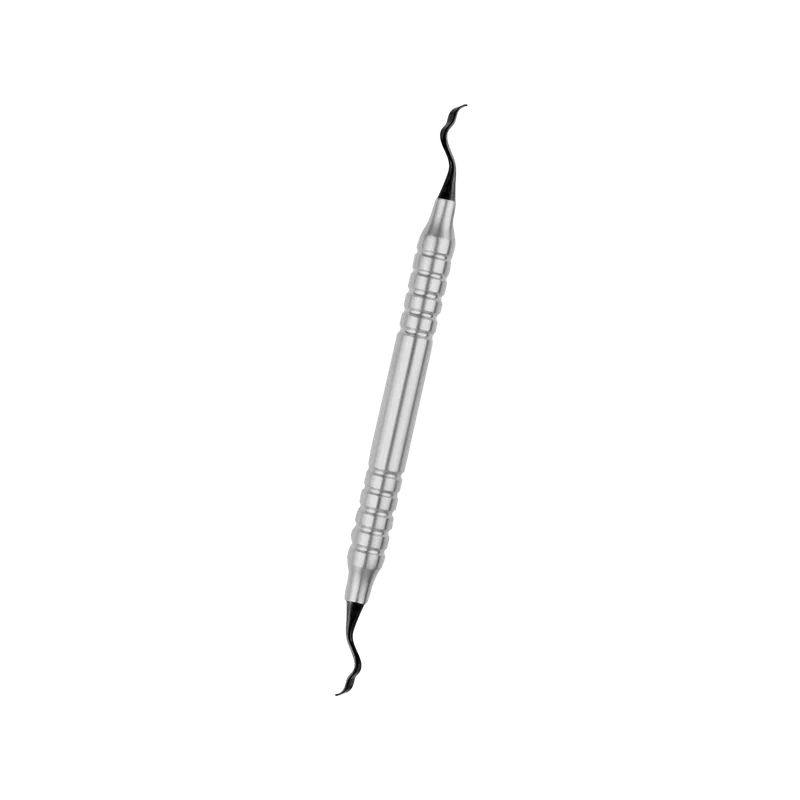 Buser Periosteal Elevator 3/4 mm Black-Coated - Anatomical Hollow Handle 10 mm - Equate Instruments