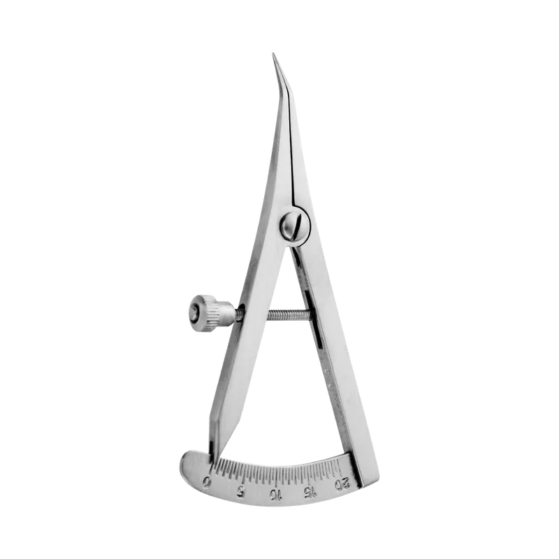 Castroviejo Surgical Caliper Curved 0-20 mm - Equate Instruments