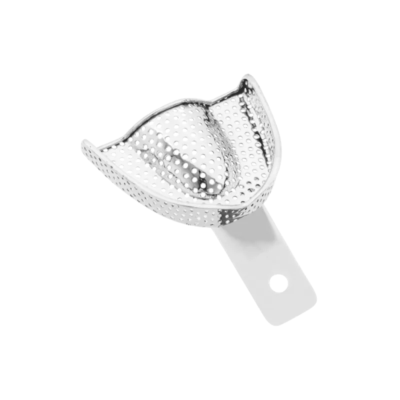Perforated Impression Tray - Upper Jaw, Long Handle, M - Equate Instruments