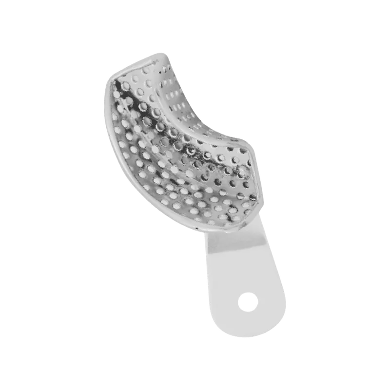 Perforated Partial Impression Tray P3 - Bent Handle - Equate Instruments