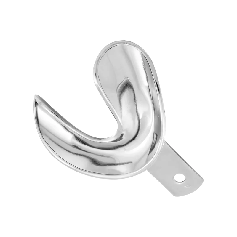 Impression Tray Solid Lower Jaw Rimlock Fig.1 Small - Equate Instruments (image 1)