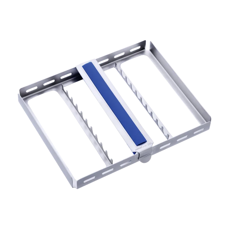 Sterilization Cassette for 10 Instruments - 182x144x34mm - Equate Instruments
