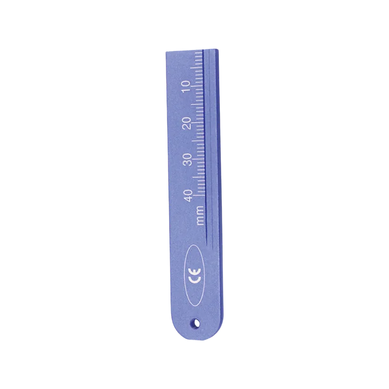 Endodontic Measuring Ruler - Blue - Equate Instruments
