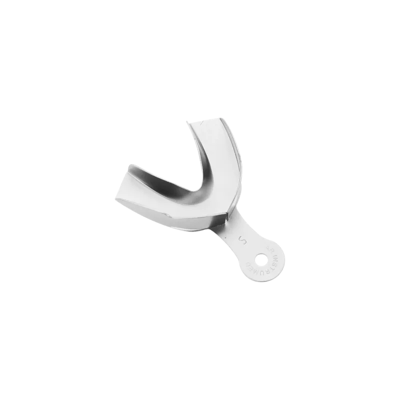 Solid Lower Impression Tray Fig. 1 Small - Polished - Equate Instruments
