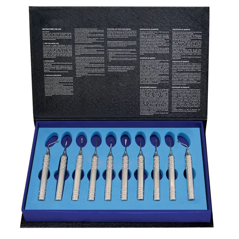 Micro Elevator Set - 10 Instruments - Equate Instruments