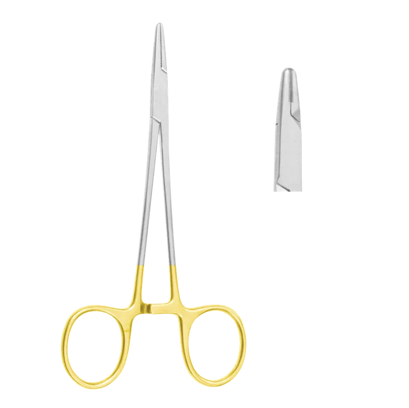 Baumgartner Needle Holder 13 cm TC Gold - Equate Instruments