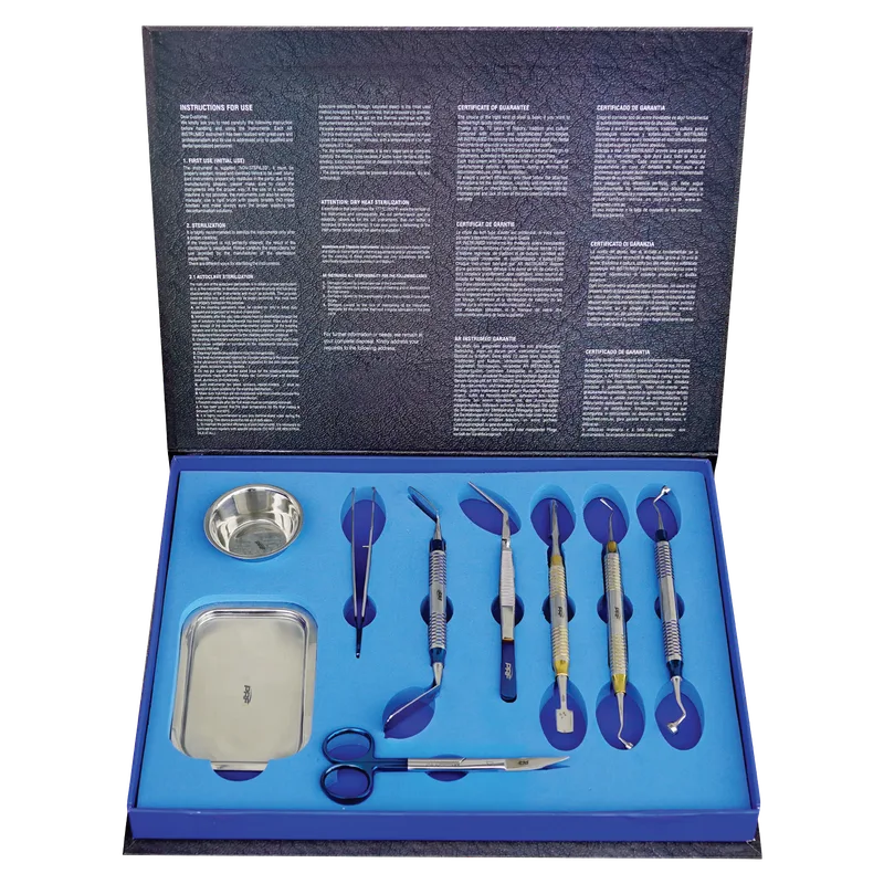 PRF Instruments Set of 9 with Presentation Case - Equate Instruments