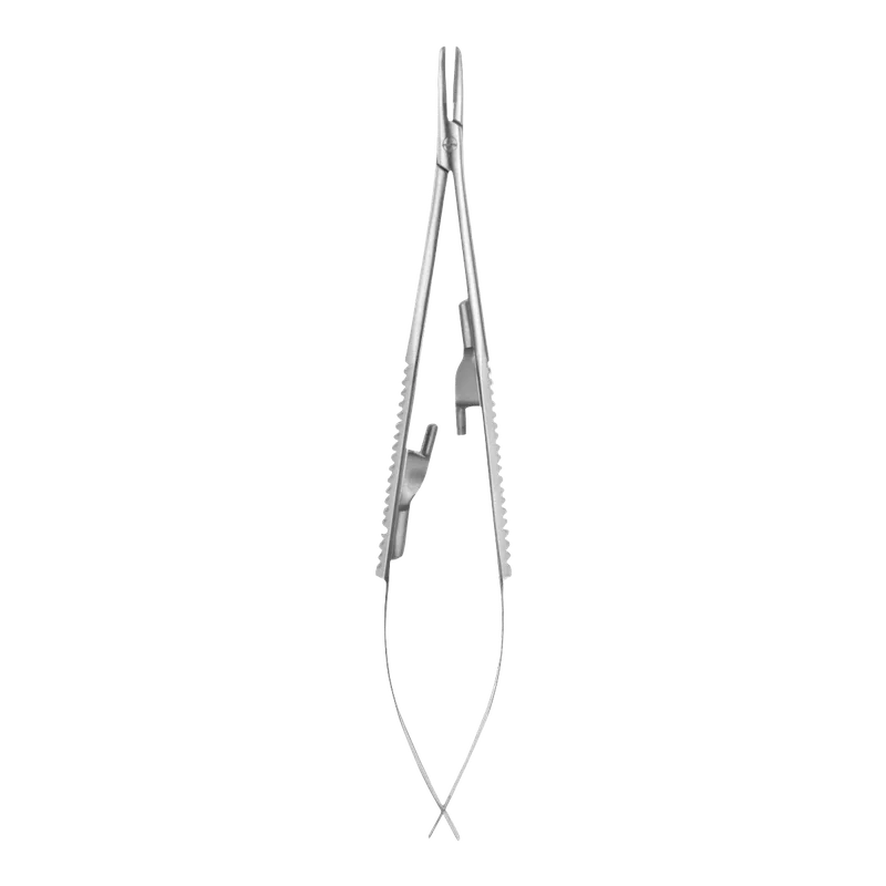 Castroviejo Needle Holder Straight 14.5 cm for 5-0 to 7-0 Sutures - Equate Instruments