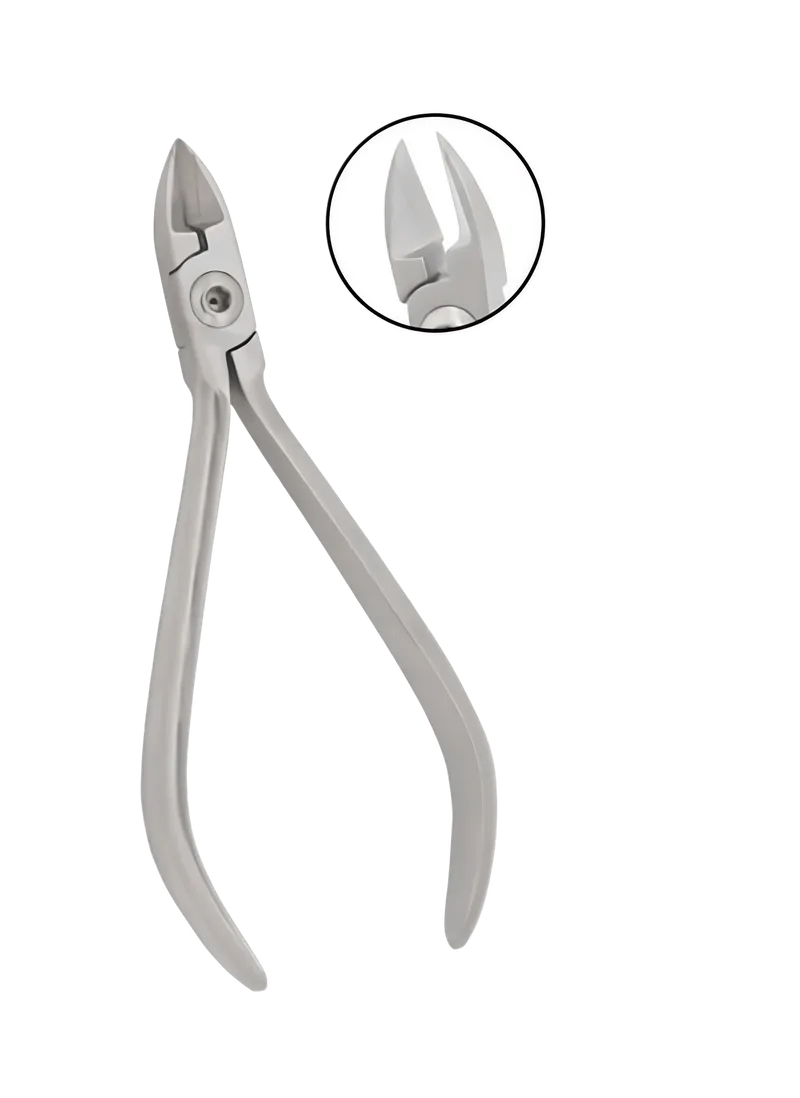 Ligature and Pin Cutter - 15 Degree Angled, Hex Screw Joint 12 cm - Equate Instruments