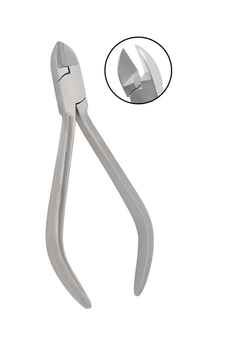 Hard Wire Cutter - 15 Degree Angled, Long Beak 13.5 cm - Equate Instruments
