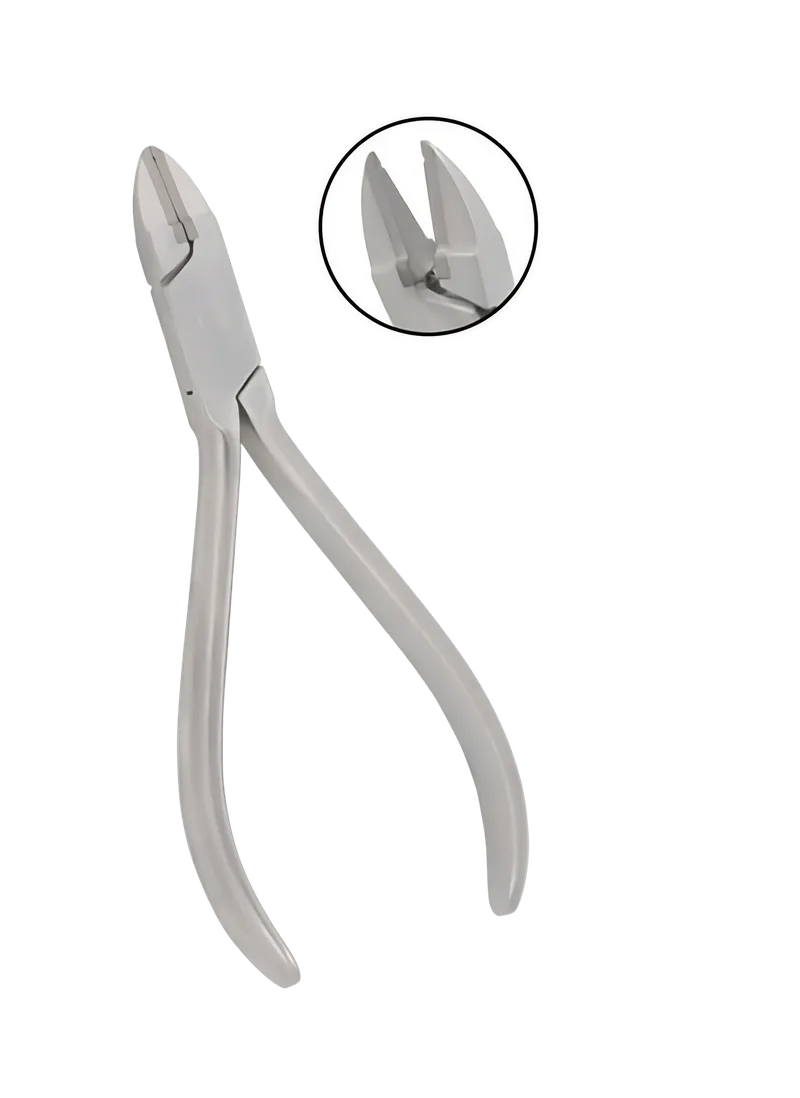 Wire Bending Pliers - Single Groove with T/C Inserts 12.5 cm - Equate Instruments
