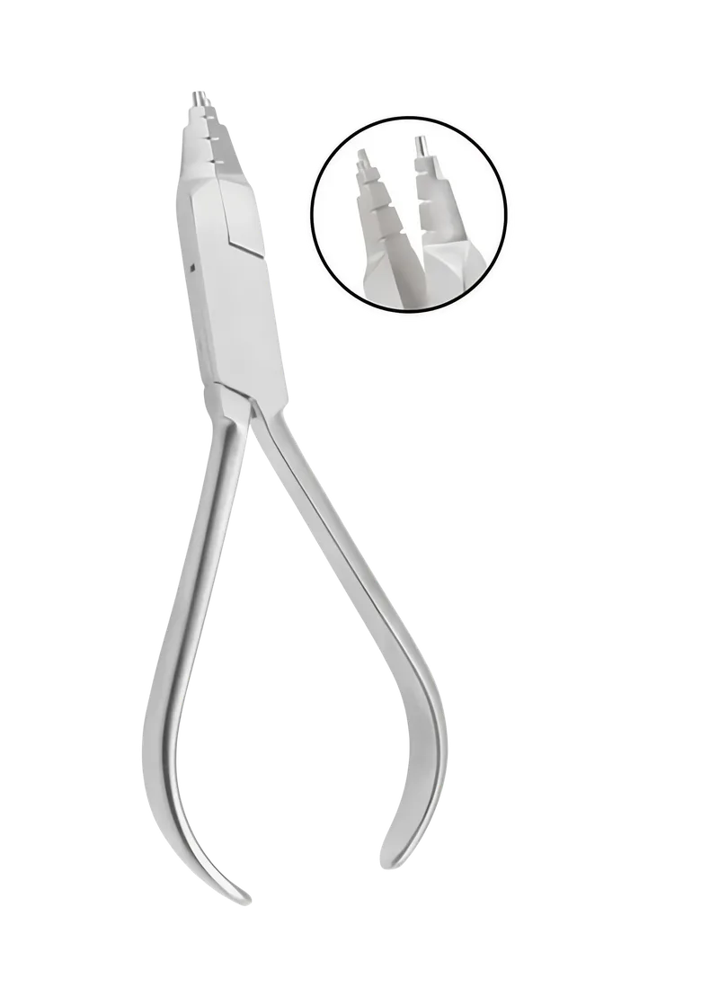 Wire Bending Pliers with Wide Curve - 13.5 cm - Equate Instruments