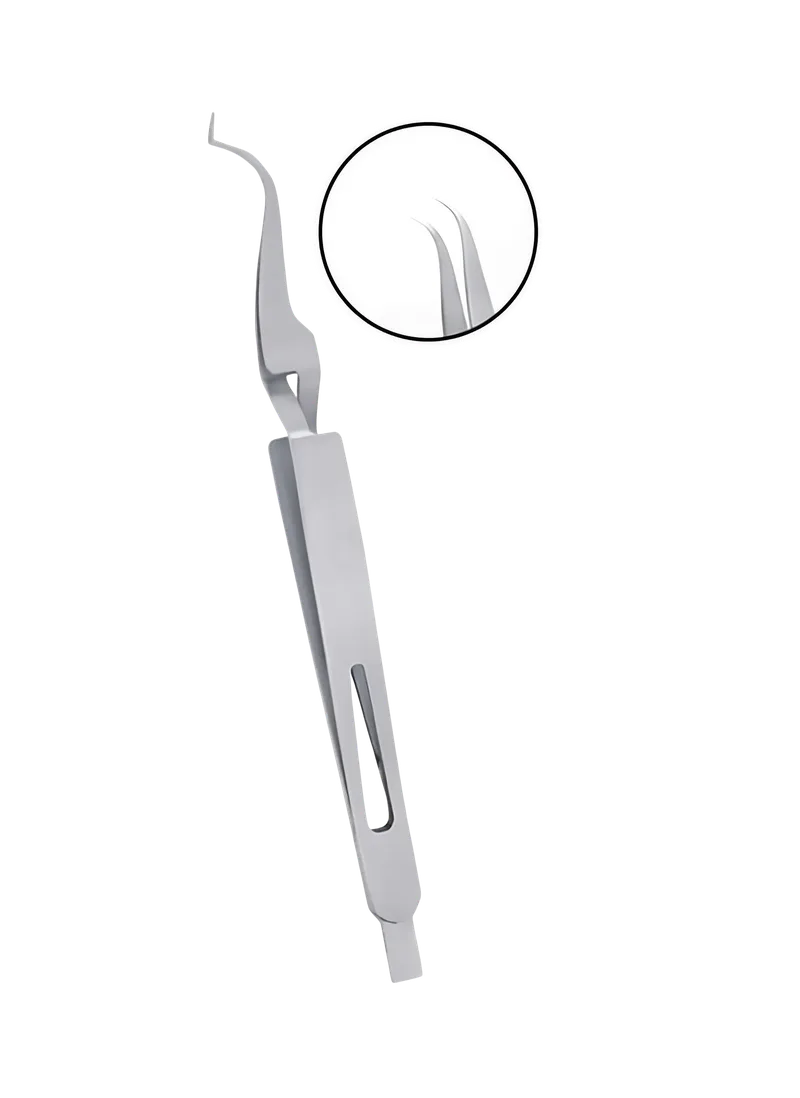 Buccal Tube Tweezers - Cross Action with Slot Aligner - Equate Instruments
