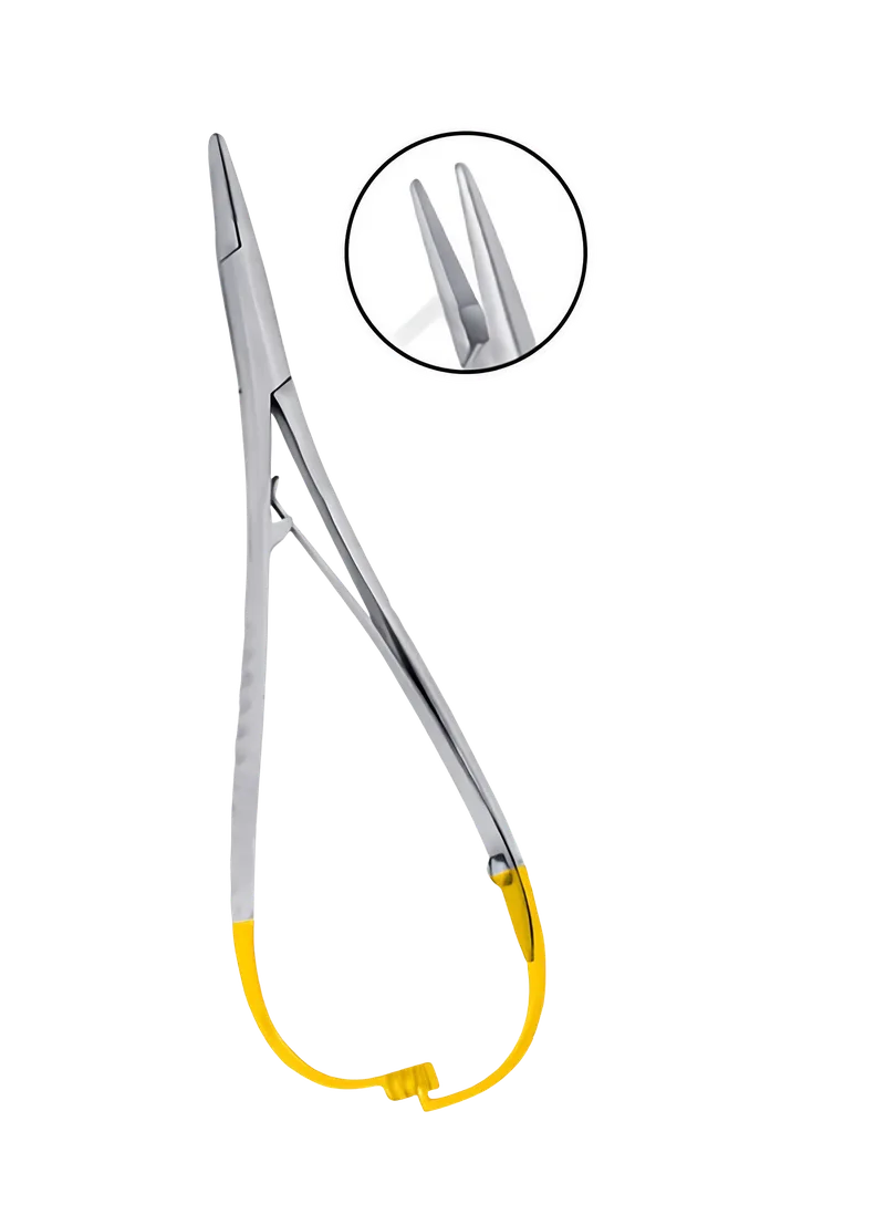 Mathieu Needle Holder 14 cm, Extra Fine Beak, T/C - Equate Instruments