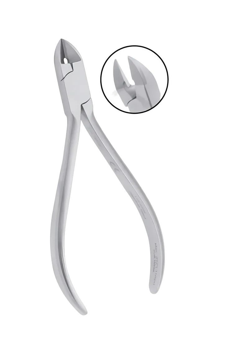 Ligature and Pin Cutters - 15-Degree Regular Beak 12cm - Equate Instruments